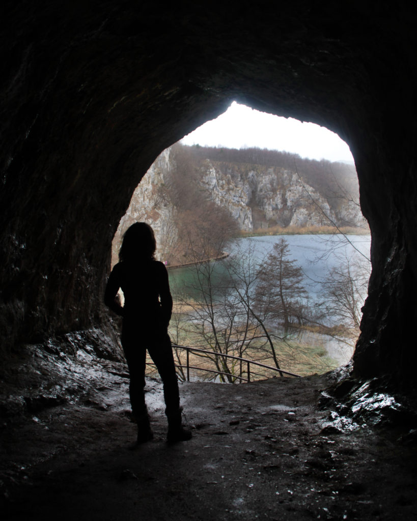 Plitvice cave Carri Bass photography image