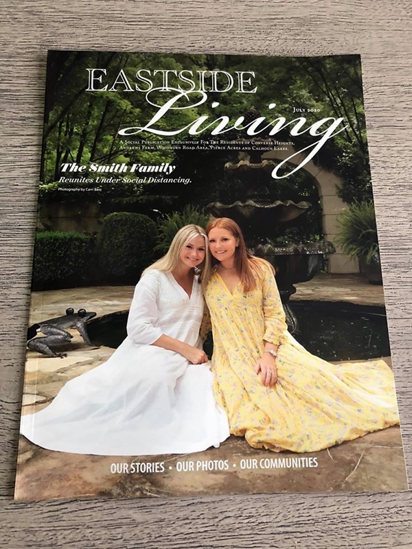 Eastside Living July 2020 Carri Bass Photography Spartanburg Tryon Greenville magazine image